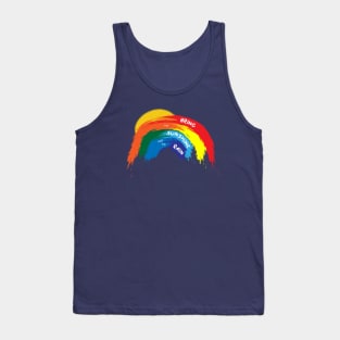 Sunshine + Rain = Rainbow Tank Top